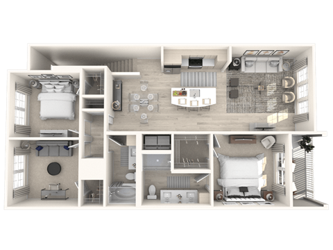 Unit D3 at Altis Grand Lake Willis, Florida